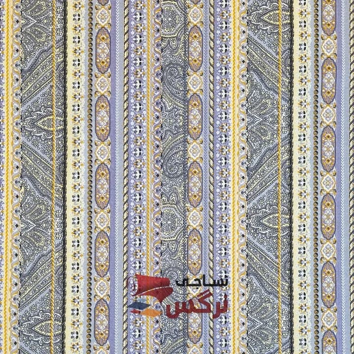 ملحفه نخ پلی استر طرح سنتی عرض 2 کد 245