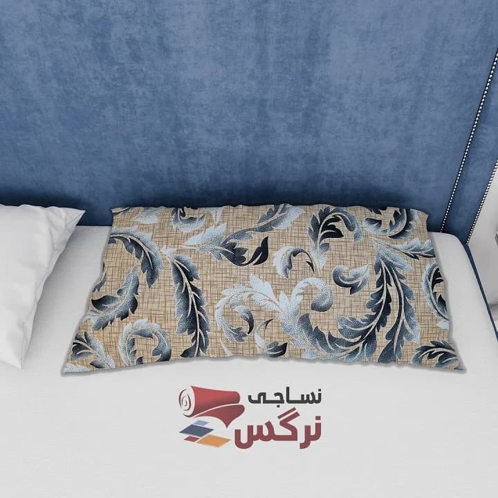 ملحفه نخ پلی استر طرح سنتی عرض 2 کد 234 — تصویر ۳
