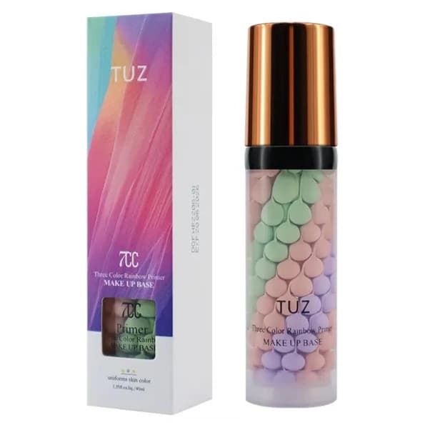 پرایمر رنگین کمانی توز مدل 7CC وزن 40 میلی لیتر| TUZ THREE COLOR RAINBOW PRIMER
