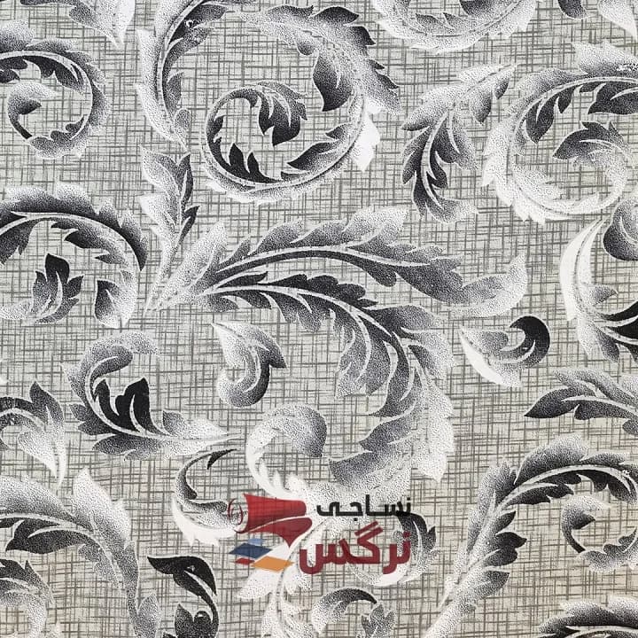 ملحفه نخ پلی استر طرح سنتی عرض 2 کد 233