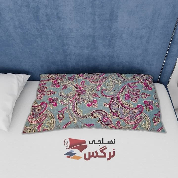 ملحفه نخ پلی استر طرح سنتی عرض 2 کد 229 — تصویر ۳