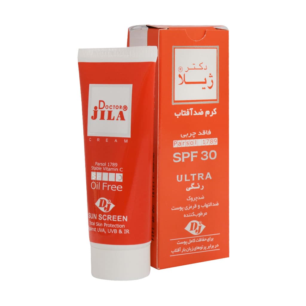 کرم ضد آفتاب فاقد چربی دکتر ژیلا SPF۳۰ حجم ۶۵ گرم — تصویر ۲
