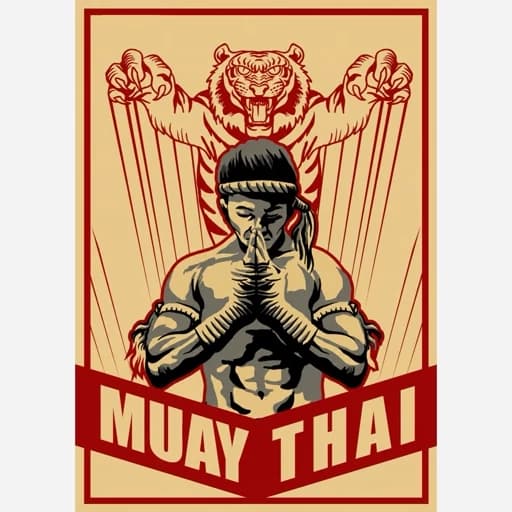 فرشینه ورزشی مخمل کیفیت هایژنیک طرح موی تای Muay Thai(پس کرایه)