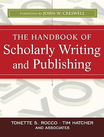 کتاب The Handbook of Scholarly Writing and Publishing 1st Edition