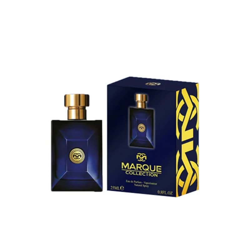 ادکلن مردانه ورساچه دایلان بلو مارکویی کالکشن کد 107 حجم 25 میل |Versace Dylan Blue | زیبامان