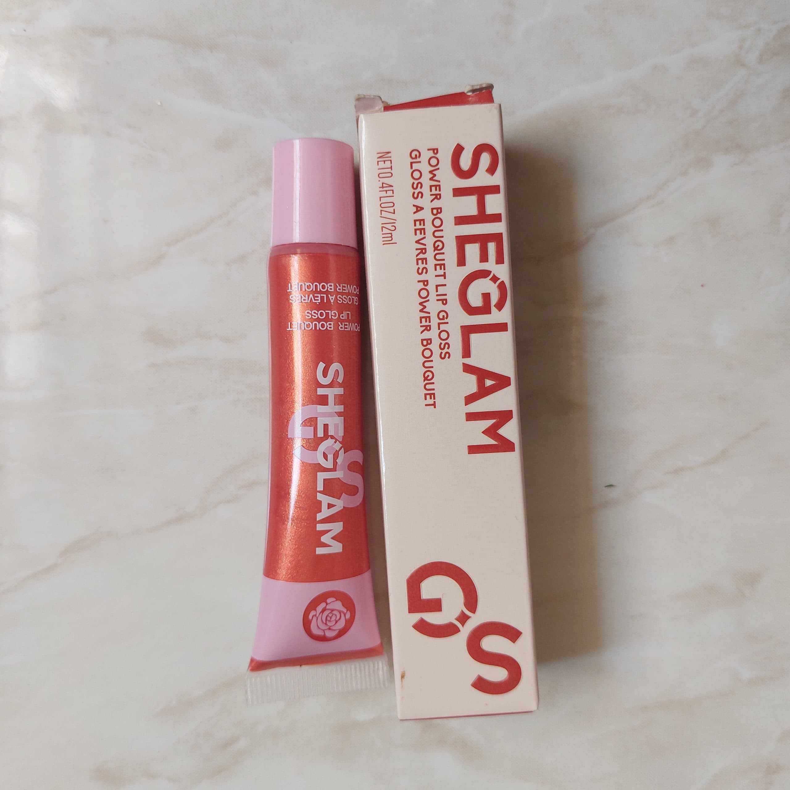 لیپ گلاس شاین شیگلم | Sheglam power bouquet lip gloss