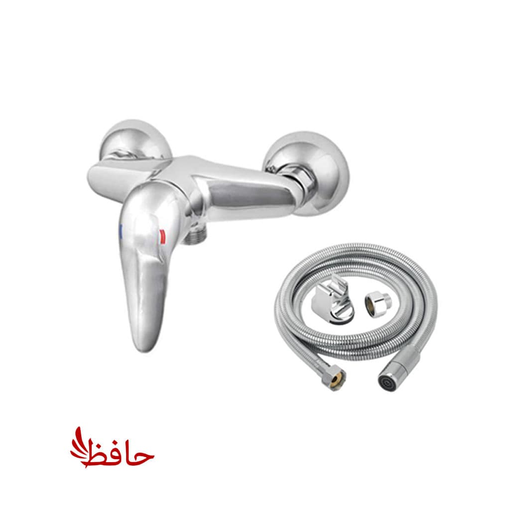شیر توالت مدل آیدا همراه با شلنگ و لوازم نصب