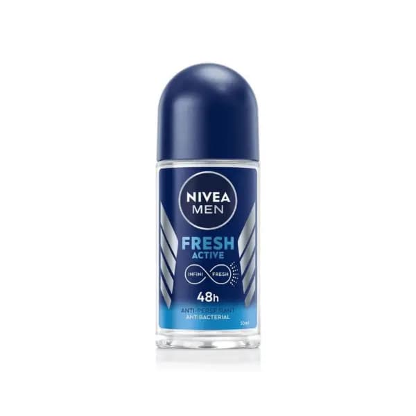مام رول ضدتعریق مردانه نیوا مدل Fresh Active حجم 50 میل