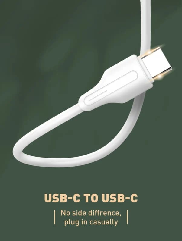کابل الدینیو تایپ سی به تایپ سی فست شارژ Ldinio Lc122c — تصویر ۴