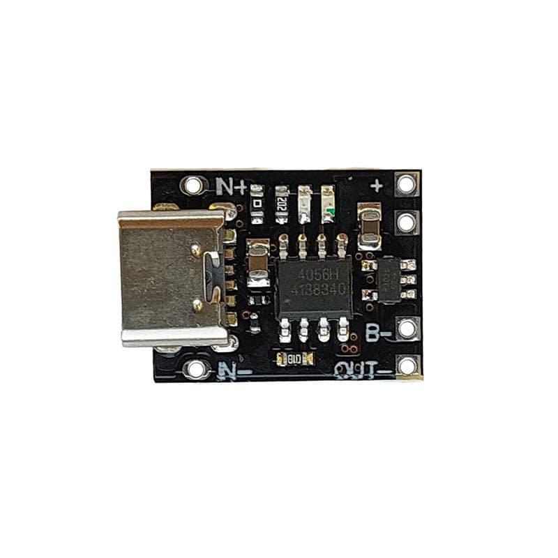 ماژول شارژر باتری لیتیوم یک آمپر TP4056 Mini ورودی Type-C — تصویر ۳
