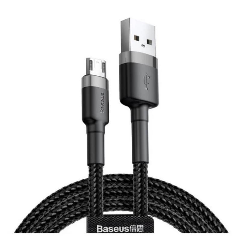 کابل میکرو 1متر فست شارژ مدل Baseus Cafule CAMKLF 2.4A — تصویر ۲