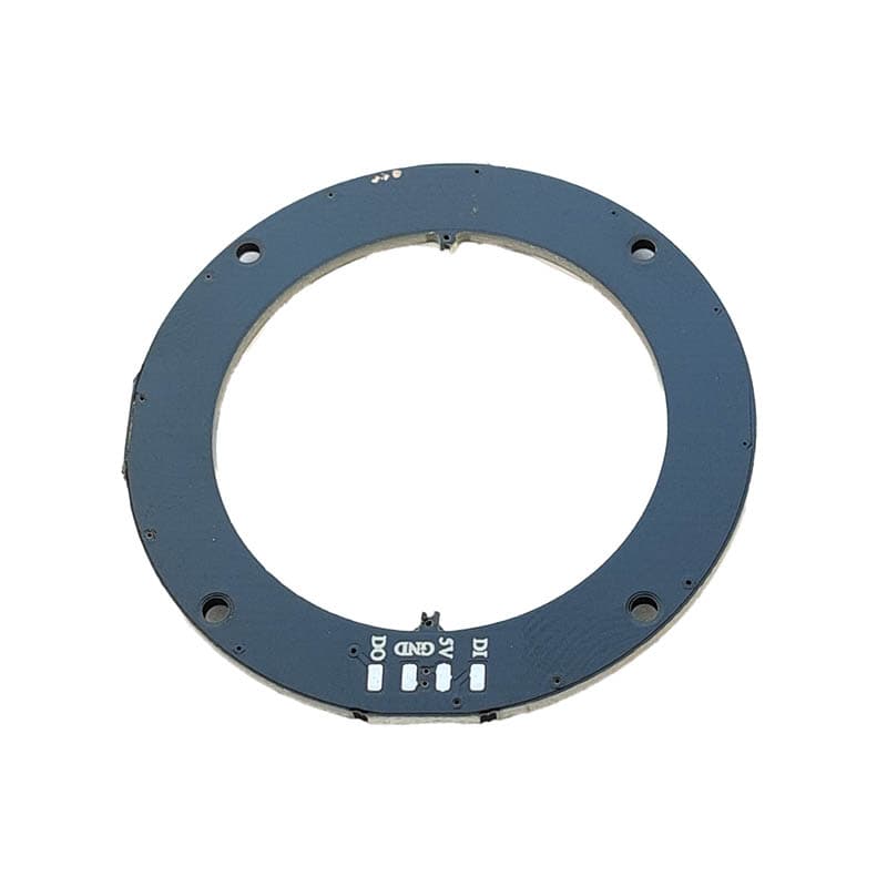 ماژول LED RGB WS2812 دایره ای 12 پیکسل — تصویر ۲