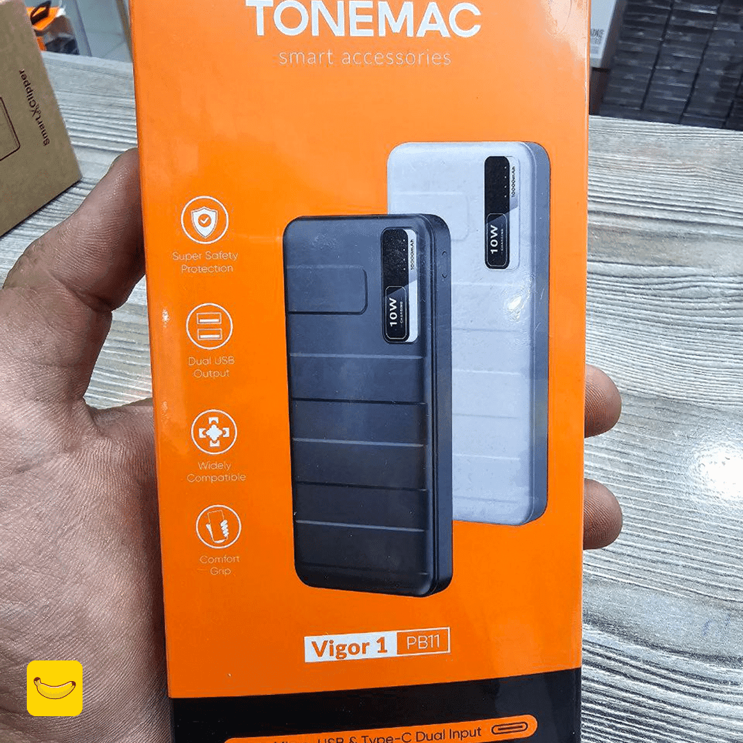 پاوربانک 10000mAh برند TONEMAC مدل pb11 — تصویر ۲