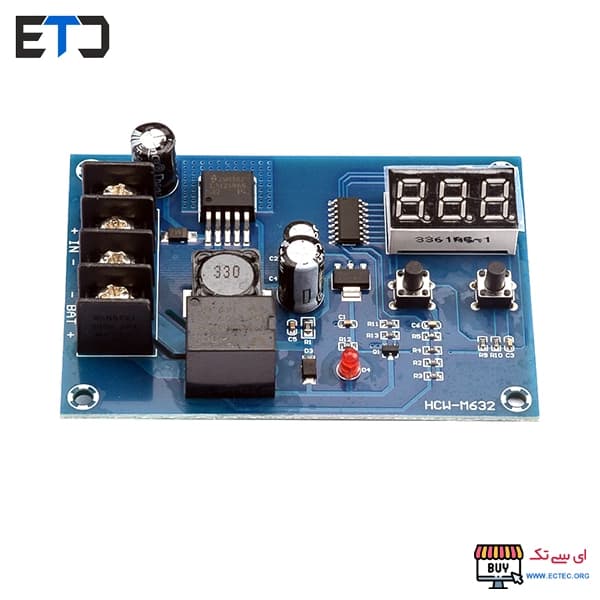 ماژول کنترل شارژ باتری 12 و 24 ولت مدل XH-M603 با نمایشگر — تصویر ۱۲