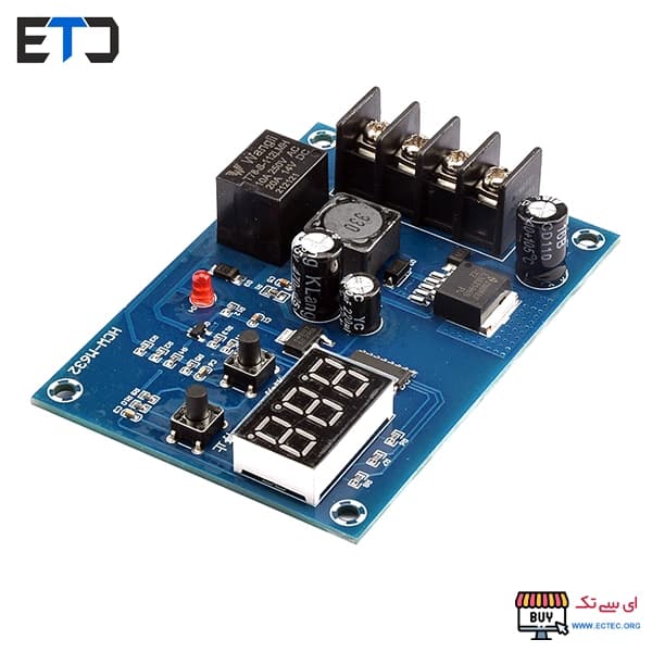 ماژول کنترل شارژ باتری 12 و 24 ولت مدل XH-M603 با نمایشگر — تصویر ۱۰