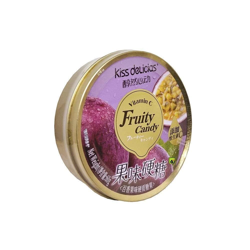 آبنبات ویتامین C میکس میوه Kiss Delicias وزن ۶۰ گرم — تصویر ۲