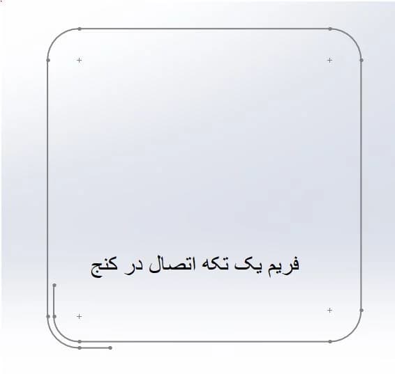 دستگاه بادی تک‌خم فریم | تولید فریم یک‌تکه تشک — تصویر ۲