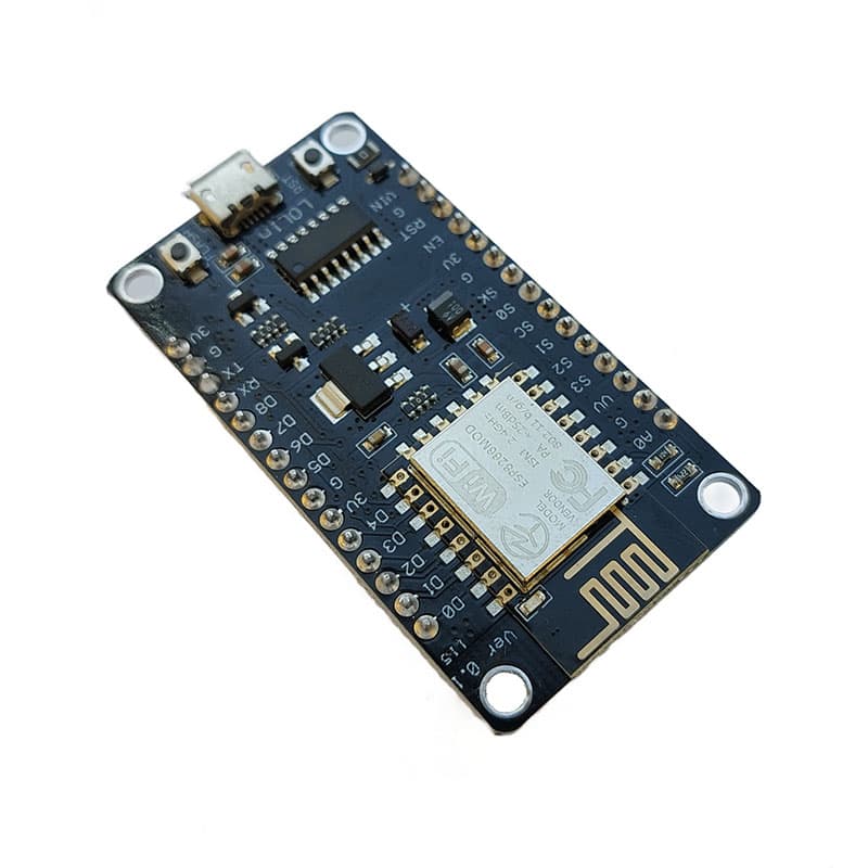 برد WiFi NodeMcu برپایه میکروکنترلر ESP8266 و مبدل CH340 — تصویر ۴