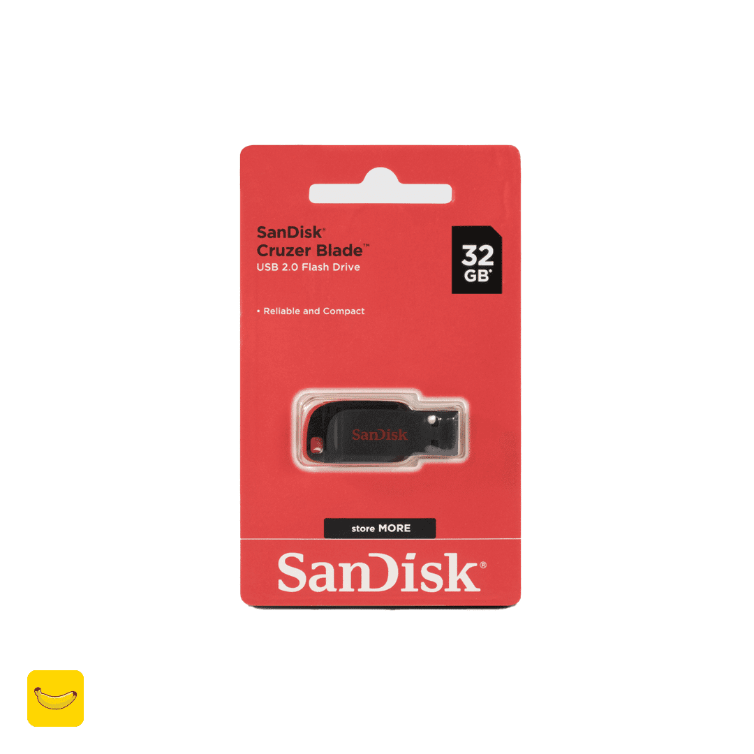 فلش مموری 32گیگ SanDisk مدل blade — تصویر ۲