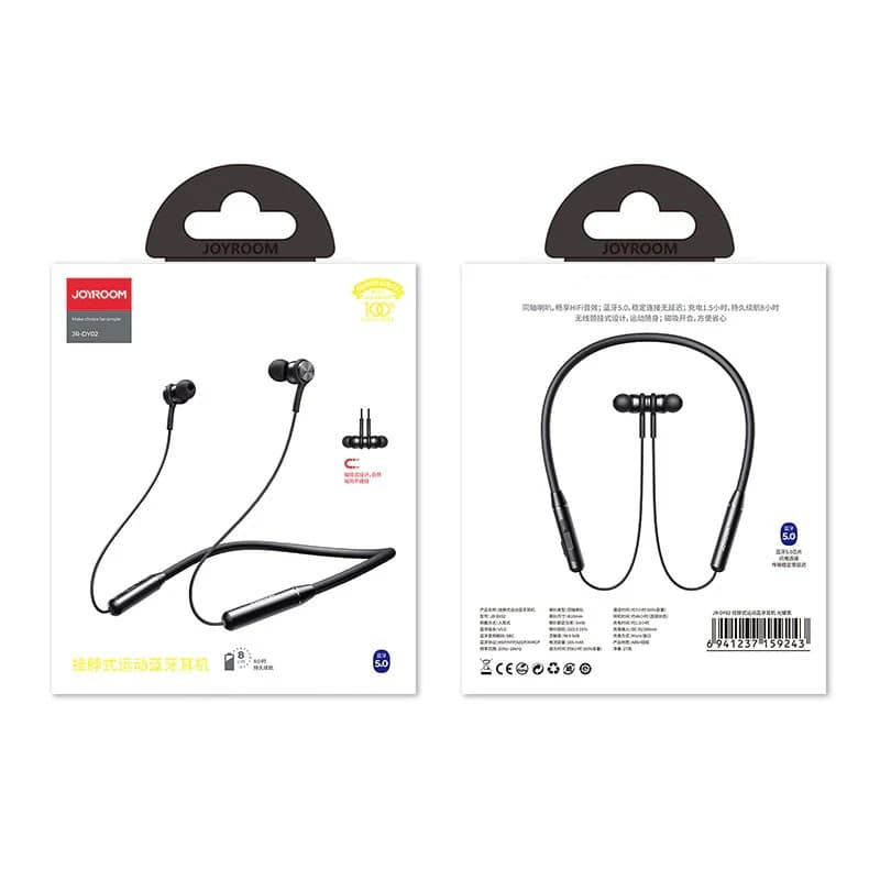 هندزفری بلوتوث گردنی جویروم مدل Joyroom Magnetic Neck JR-DY02 — تصویر ۴