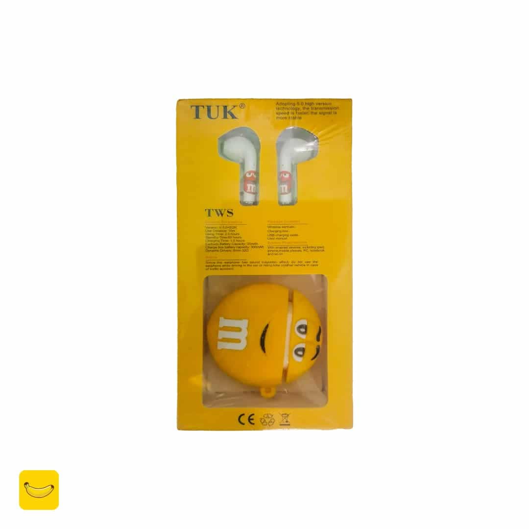 هندزفری بلوتوثی TUK مدل T-323 طرح اسمارتیز