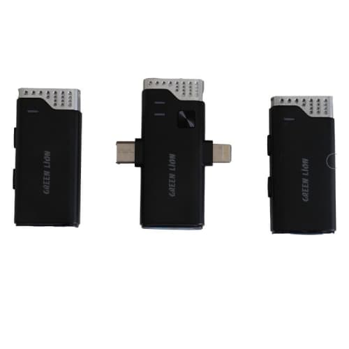 میکروفون تولید محتوا گرین لاین 360 درجه (Green Lion 3in1 360D Microphone) — تصویر ۵