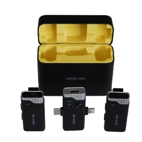 میکروفون تولید محتوا گرین لاین 360 درجه (Green Lion 3in1 360D Microphone) — تصویر ۳