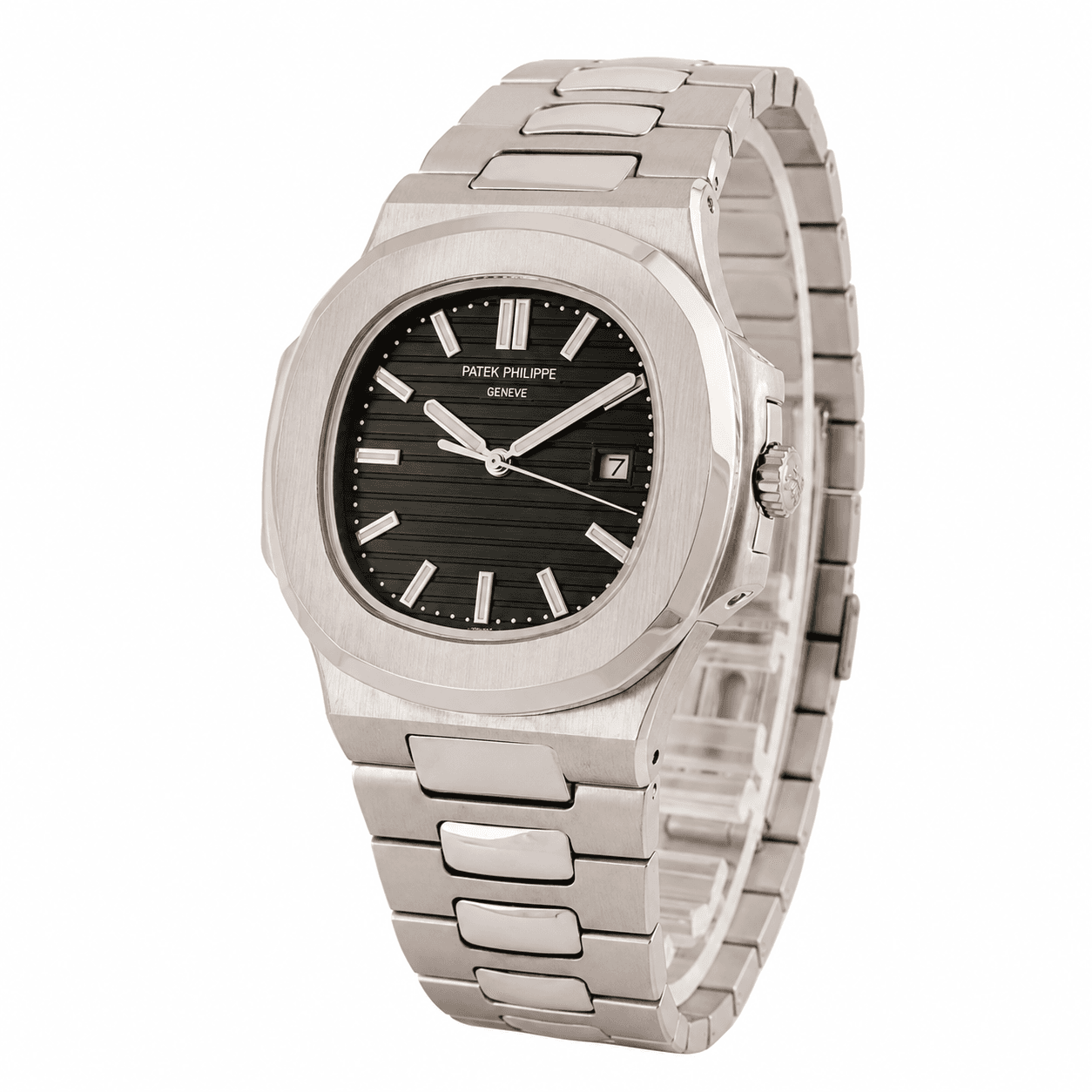 ساعت مردانه پتک فیلیپ ناتیلوس | مدل Patek 5396-G | استیل صفحه مشکی لوکس