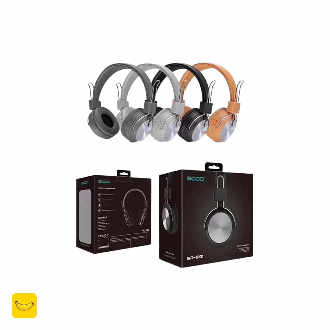هدفون بلوتوثی SODO مدل SD-1001 — تصویر ۲