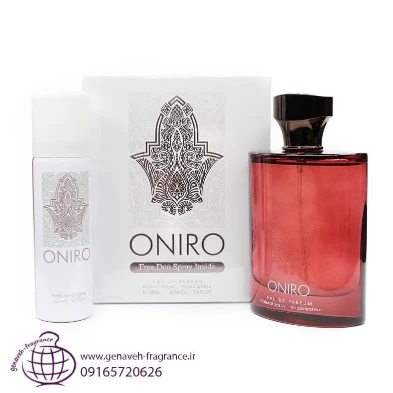 ادکلن مردانه فراگرنس ورد اونیرو Oniro پاکو رابان اینویکتوس حجم 100 میل
