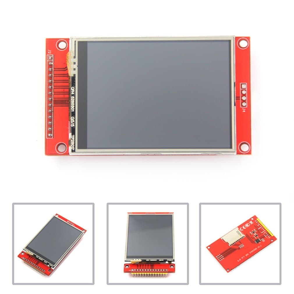 نمایشگر LCD TFT 2.8″ SPI با درایور ILI9341 با تاچ مدل MSP2807