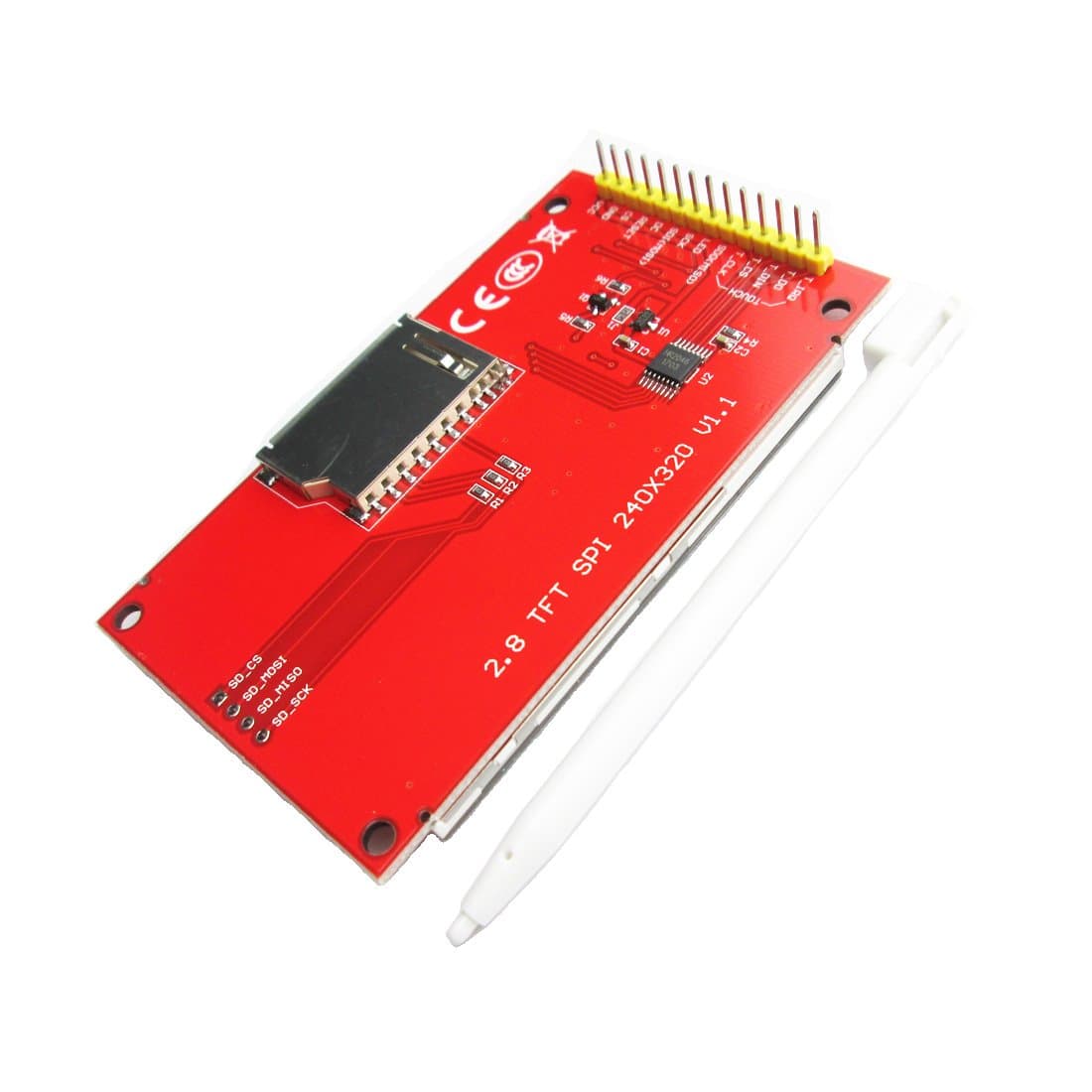 نمایشگر LCD TFT 2.8″ SPI با درایور ILI9341 با تاچ مدل MSP2807 — تصویر ۵