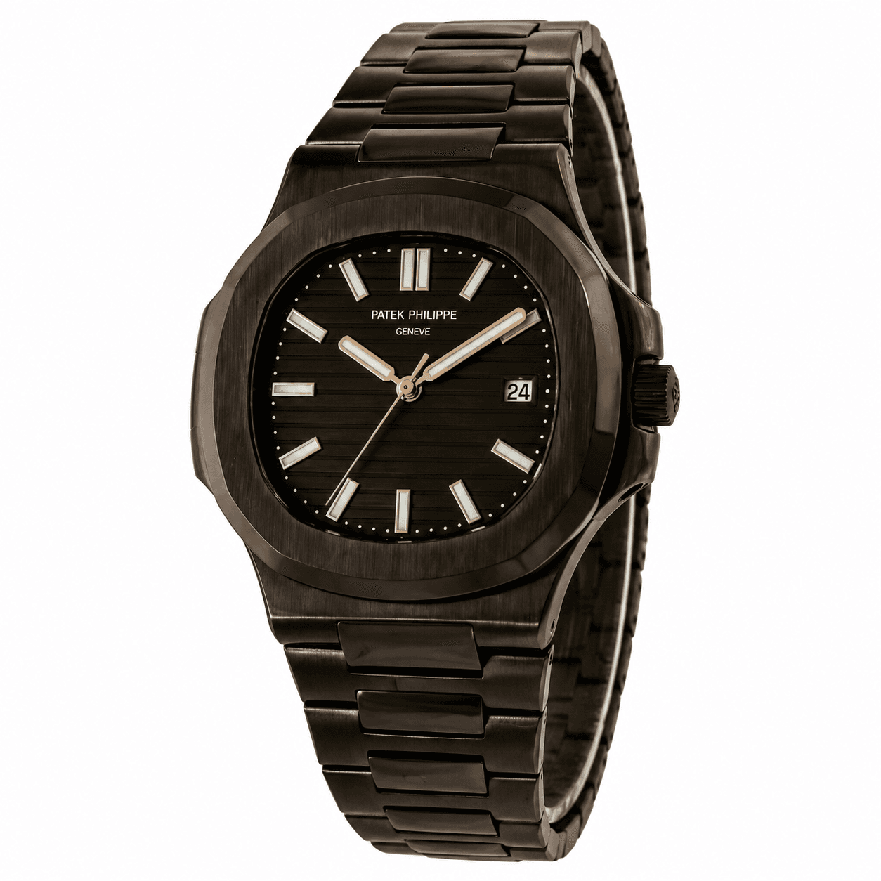 ساعت مردانه پتک فیلیپ ناتیلوس تمام مشکی | مدل Patek 5015-G