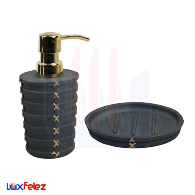 ست سرویس بهداشتی رزین زرین کد 1731 شش پارچه — تصویر ۳