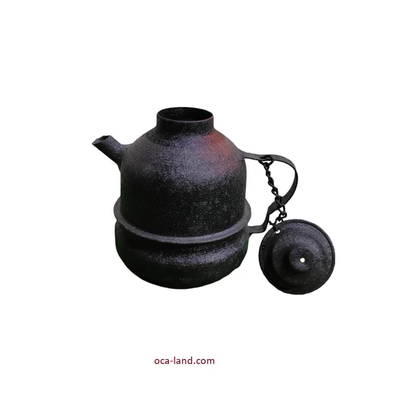 ست کتری و قوری کمپینگ ذغالی — تصویر ۴