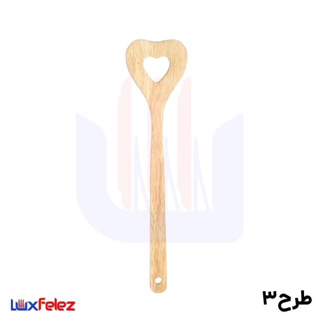 کفگیر چوبی عروس نوین مدل رابر — تصویر ۶
