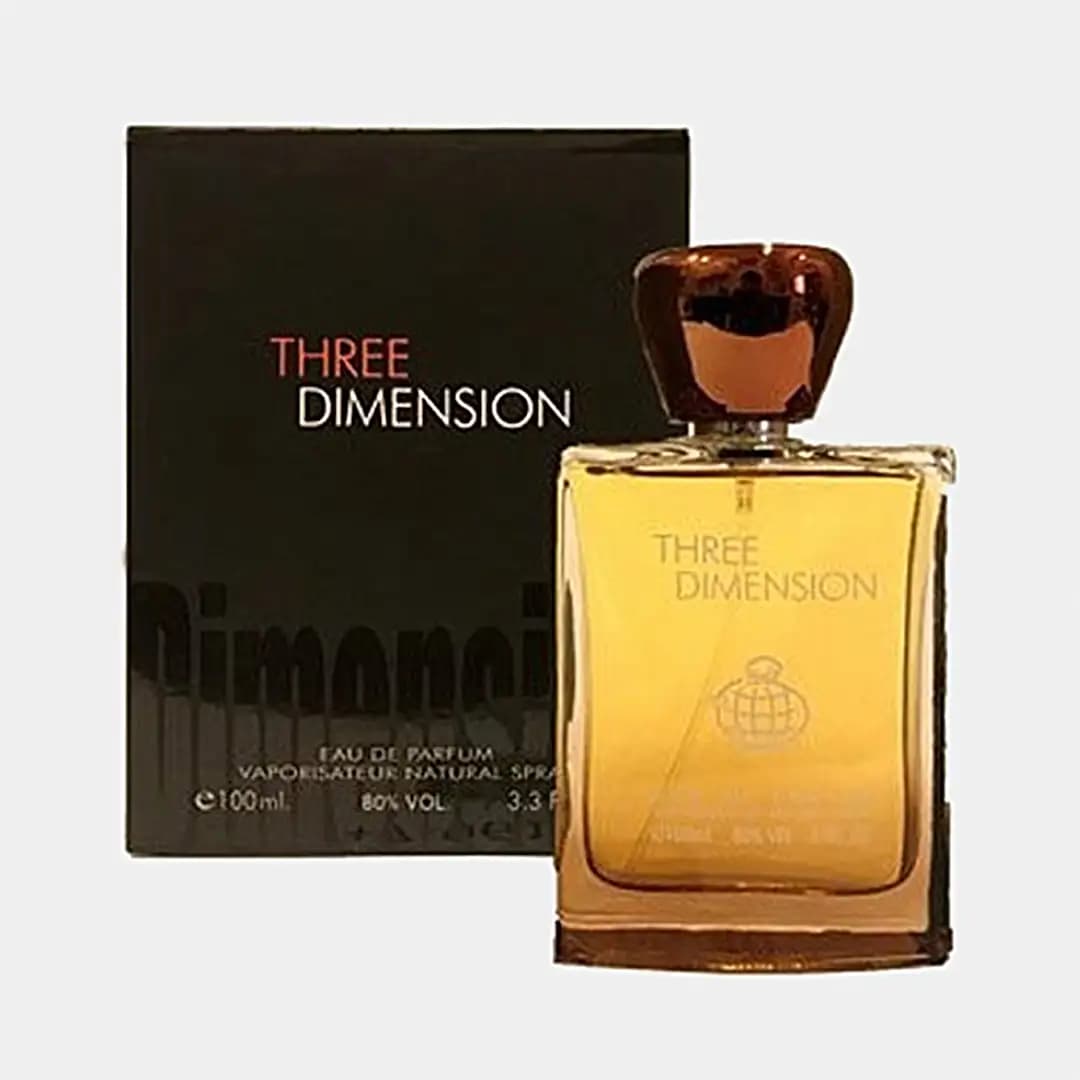 ادکلن تری دیمنشن فرگرنس ورد مشابه رایحه تق هرمس حجم 100 میلی لیتر اورجینال | Fragrance world Three Dimension