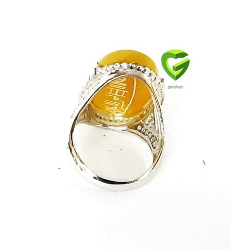 انگشتر نقره شرف‌شمس کد2493 — تصویر ۳