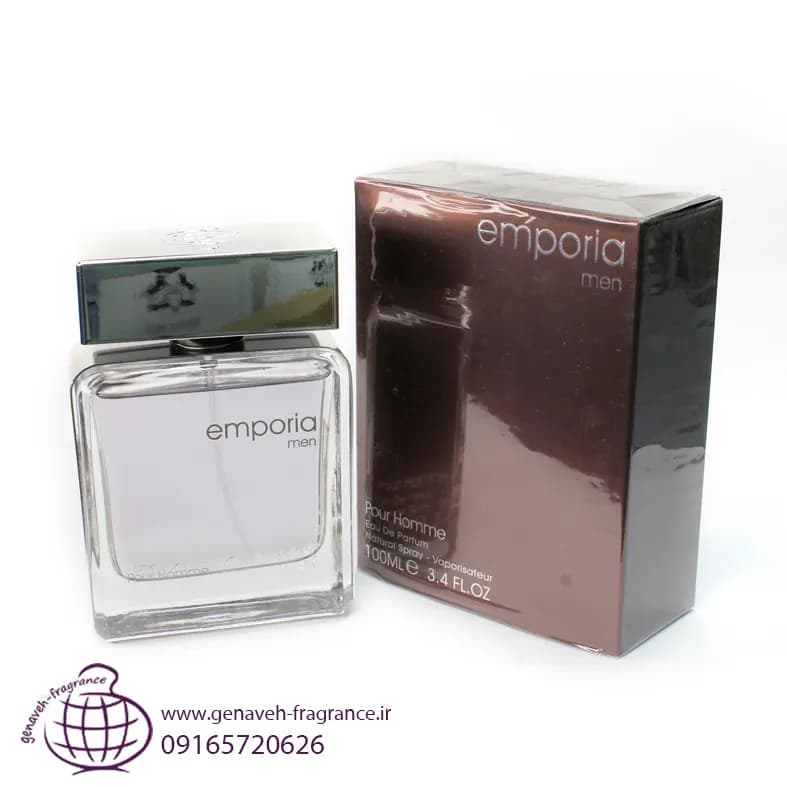 ادکلن مردانه فراگرنس ورد Emporia Men رایحه کلوین کلین ایفوریا من حجم 100 میل