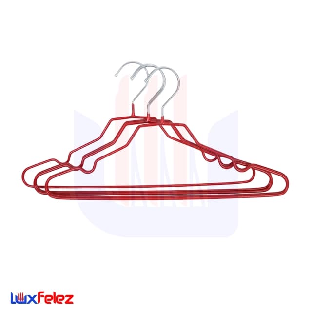 چوب لباسی الماس مدل آویزه روکش دار — تصویر ۶