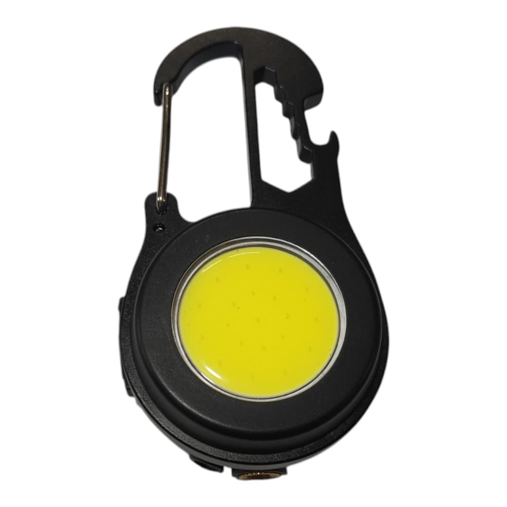 چراغ شارژی آویزی ۶کاره COB rechargeable keychain light