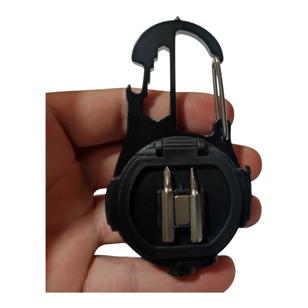 چراغ شارژی آویزی ۶کاره COB rechargeable keychain light — تصویر ۴