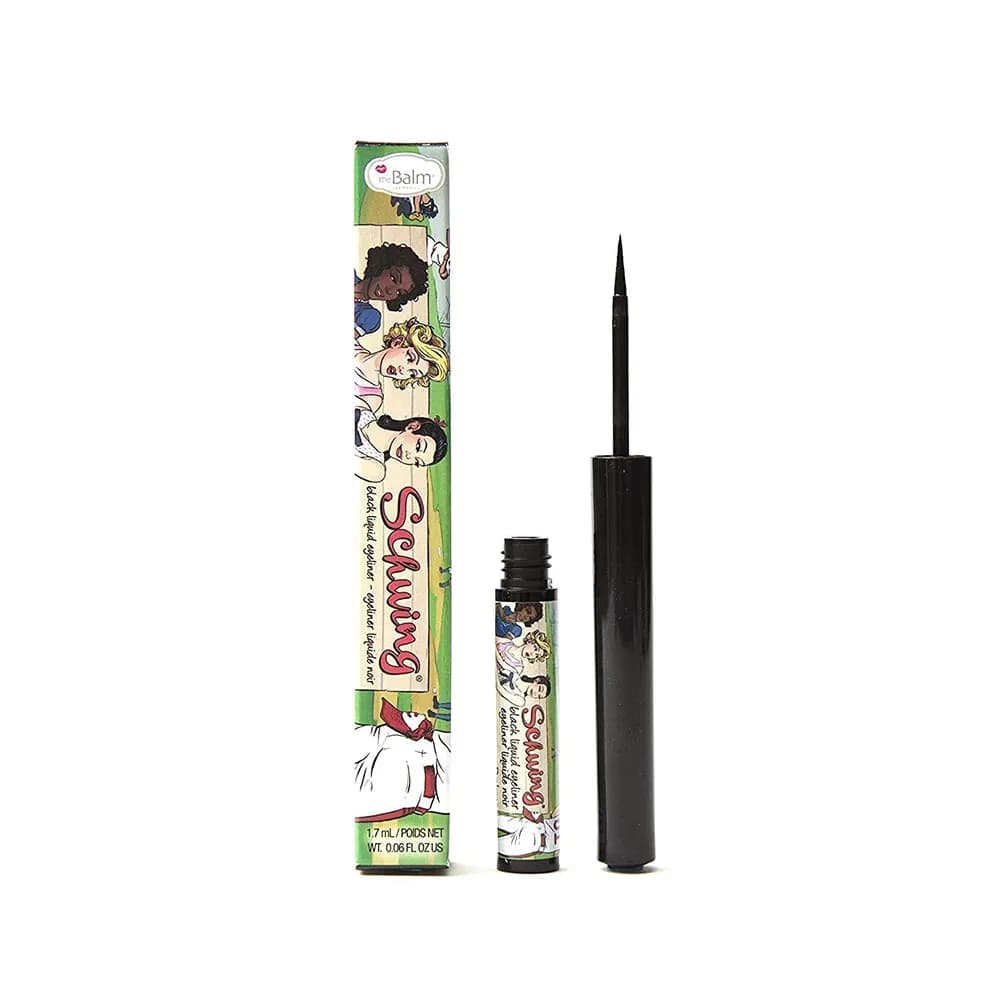 خط چشم ماژیکی مشکی دبالم THE BALM مدل SCHWING آمریکا اورجینال — تصویر ۴