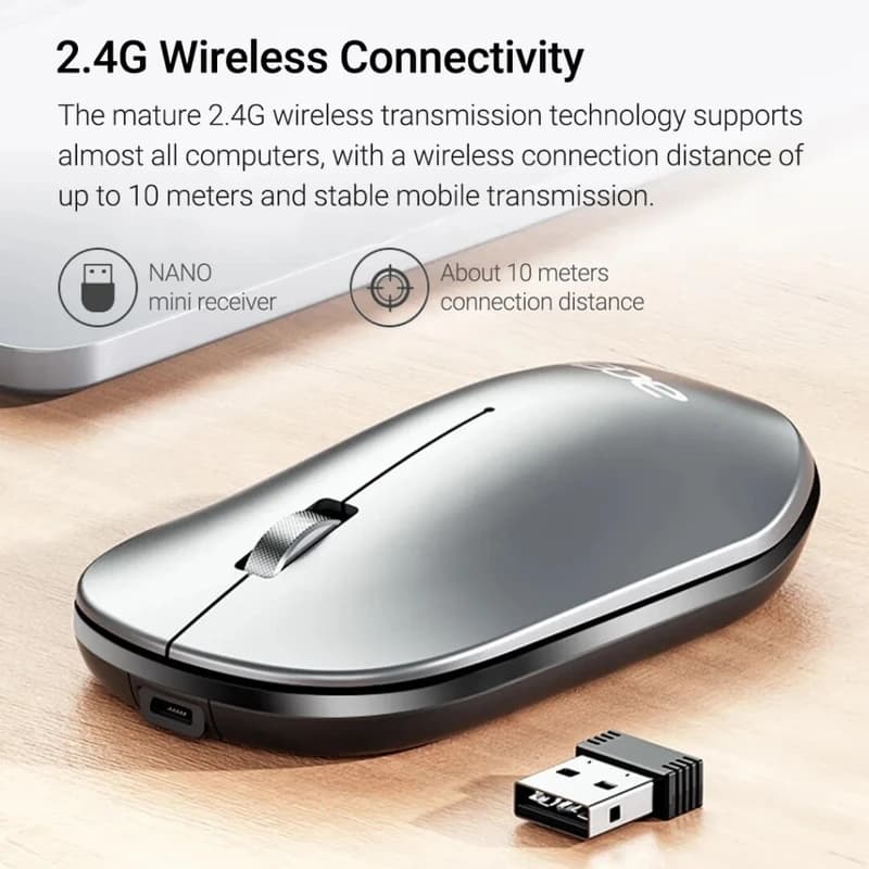 ماوس بی سیم شارژی ایسر ACER مدل M159 اورجینال — تصویر ۳