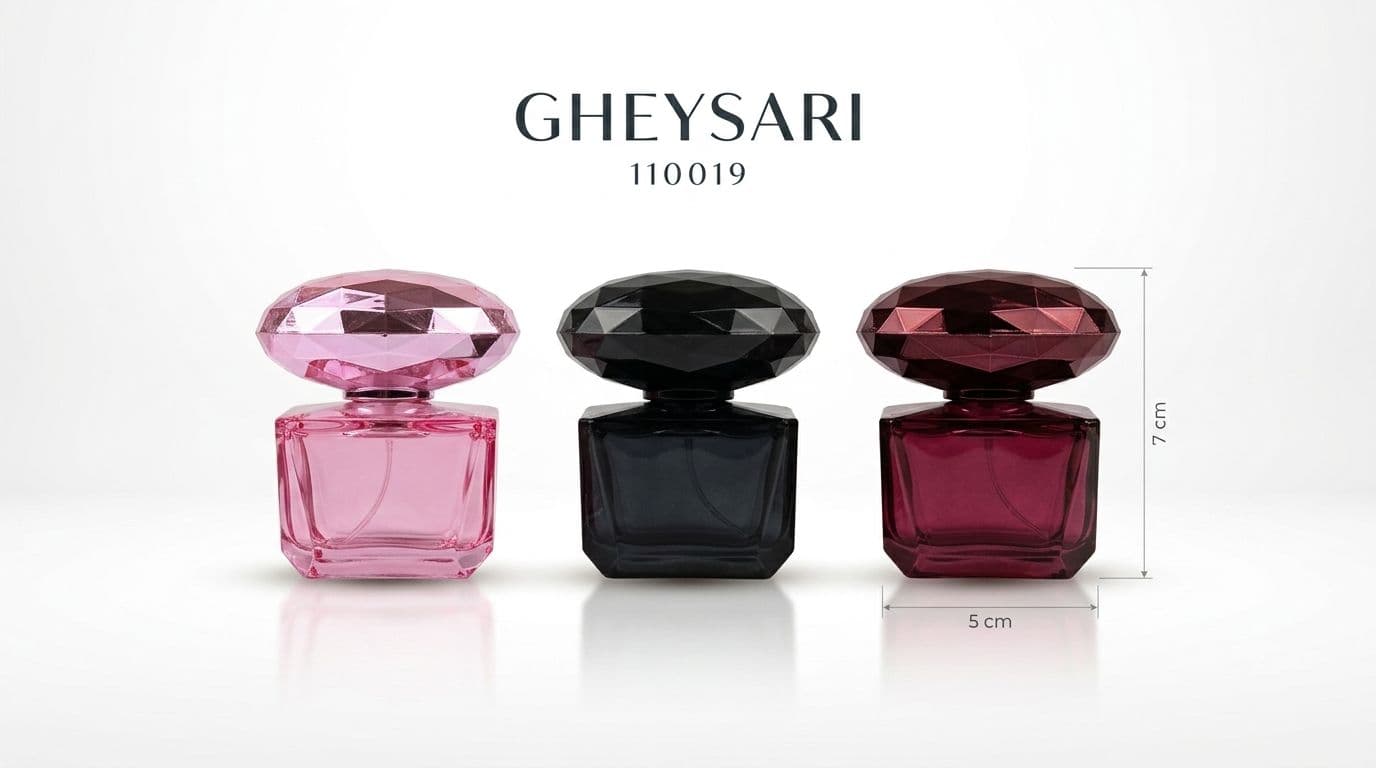 شیشه عطر عمده و تک ورساچه کریستال 30 میل 12 عددی