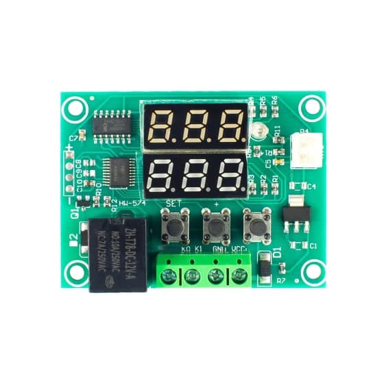 ماژول ترموستات دیجیتال XH-W1219 دارای نمایشگر و خروجی رله