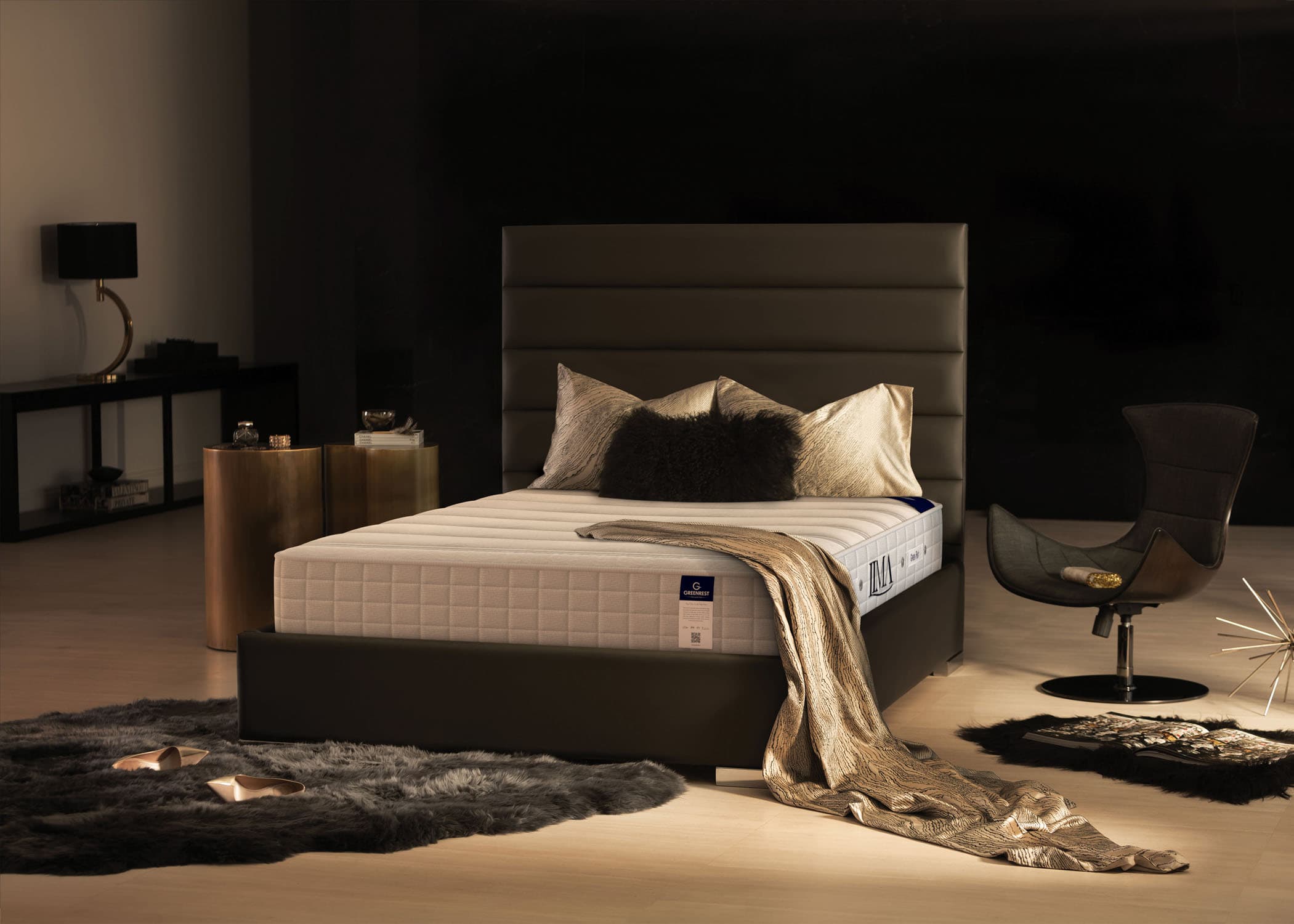 تشک طبی فنری متصل لیما گرین رست — تصویر ۵