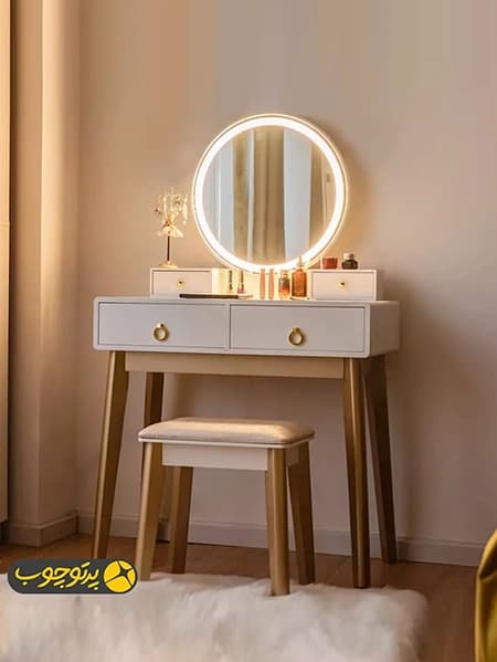 میز آرایش دخترانه مدل استلا