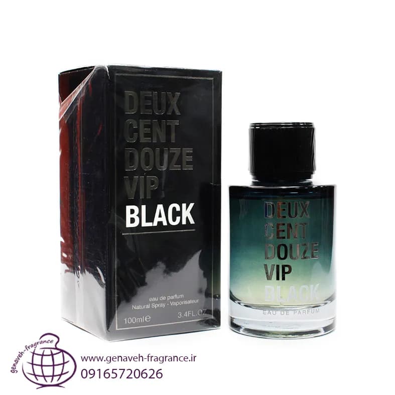 عطر مردانه فراگرنس ورد Deux Cent Douze Black رایحه کارولینا هررا ۲۱۲ بلک Vip حجم 100 میل