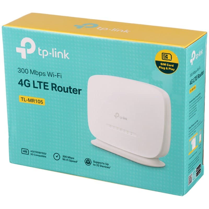 مودم سیمکارتی تی پی لینک 4G مدل TL-MR105 — تصویر ۲